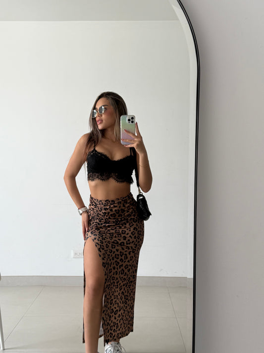 FALDA ANIMAL PRINT