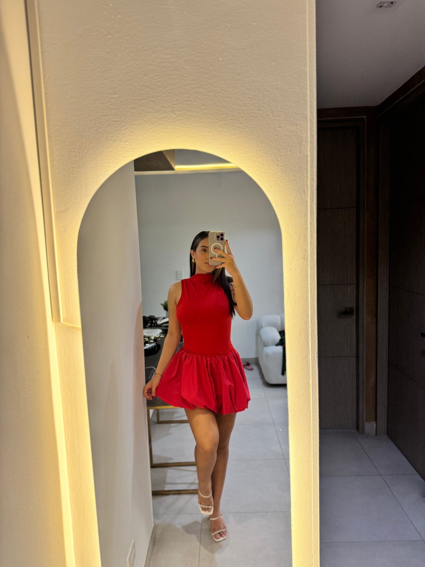 Vestido globo