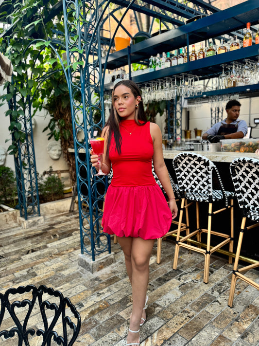 Vestido globo